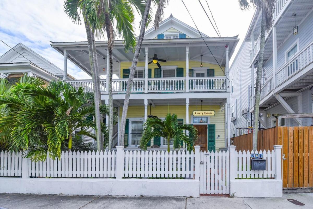 Curry House - Pool, King Bed & Balcony! Room 7 Key West Buitenkant foto